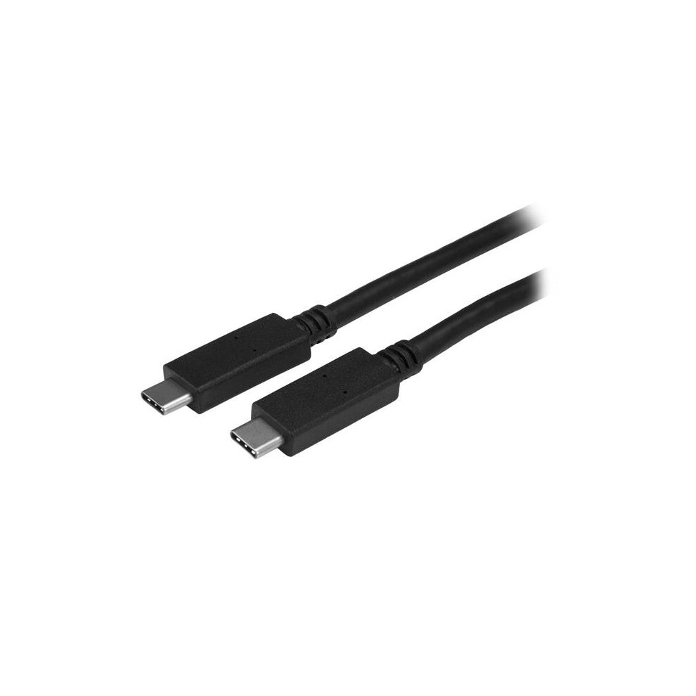 StarTech.com USB-C Cable with Power Delivery (3A) - M/M - 2 m (6 ft.) - USB 3.0 - USB-IF Certified