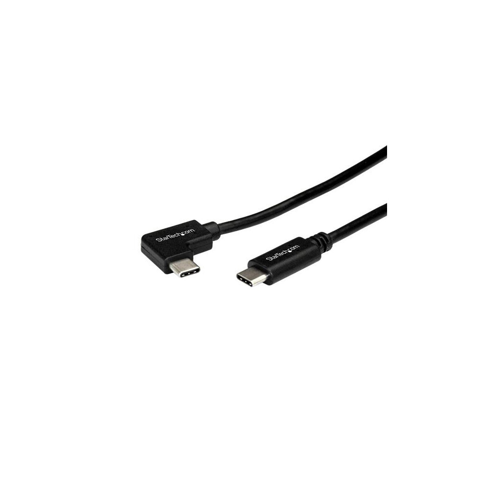 StarTech.com Right-Angle USB-C Cable - M/M - 1 m (3 ft.) - USB 2.0