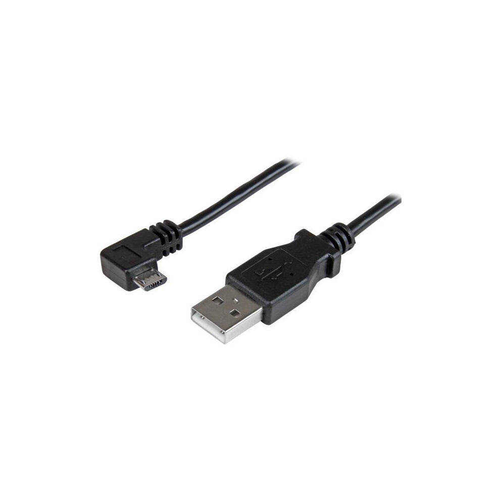 Startech.com Micro-Usb Charge-And-Sync Cable M/M - Right-Angle Micro-Usb - 24 Awg - 0.5 M