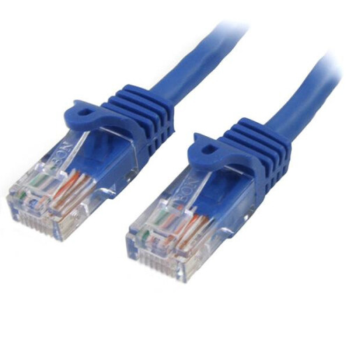 StarTech.com StarTech.com Cat5e Ethernet Patch Cable with Snagless RJ45 Connectors - 7 m, Blue
