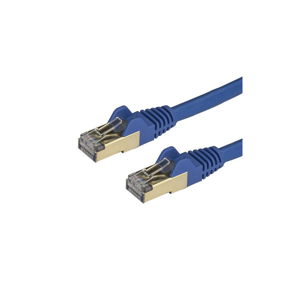 Startech.com Cat6a Ethernet Cable - Shielded (Stp) - 0.5 M, Blue