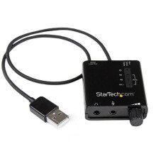USB externe geluidskaart met digitale SPDIF audio-uitgang - STARTECH - ICUSBAUDIO2D - 96 kHz/24 bits - Zwart