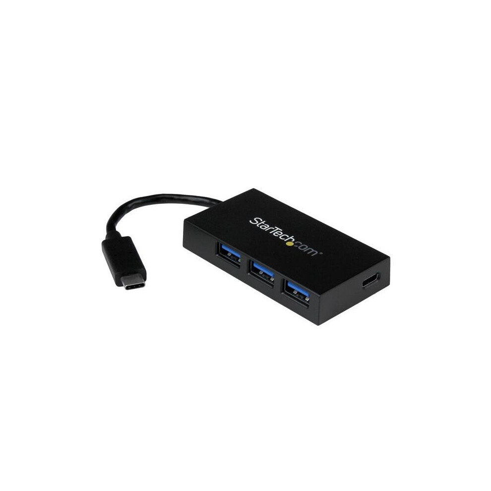 StarTech.com 4-Port USB-C Hub - USB-C to 1x USB-C and 3x USB-A - USB 3.0 Hub