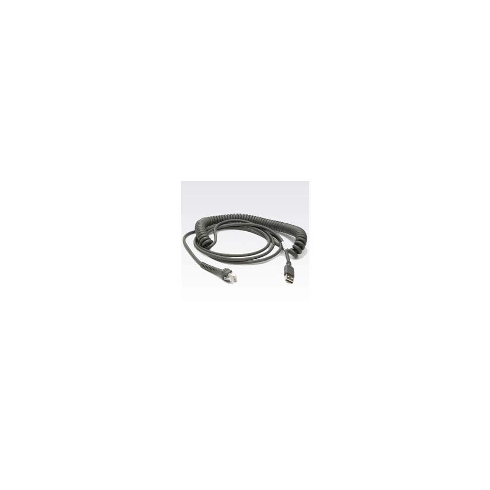 Zebra Cba-U12-C09zar Usb Type A Cable Interface/Gender Adapter Grey 5711045485091
