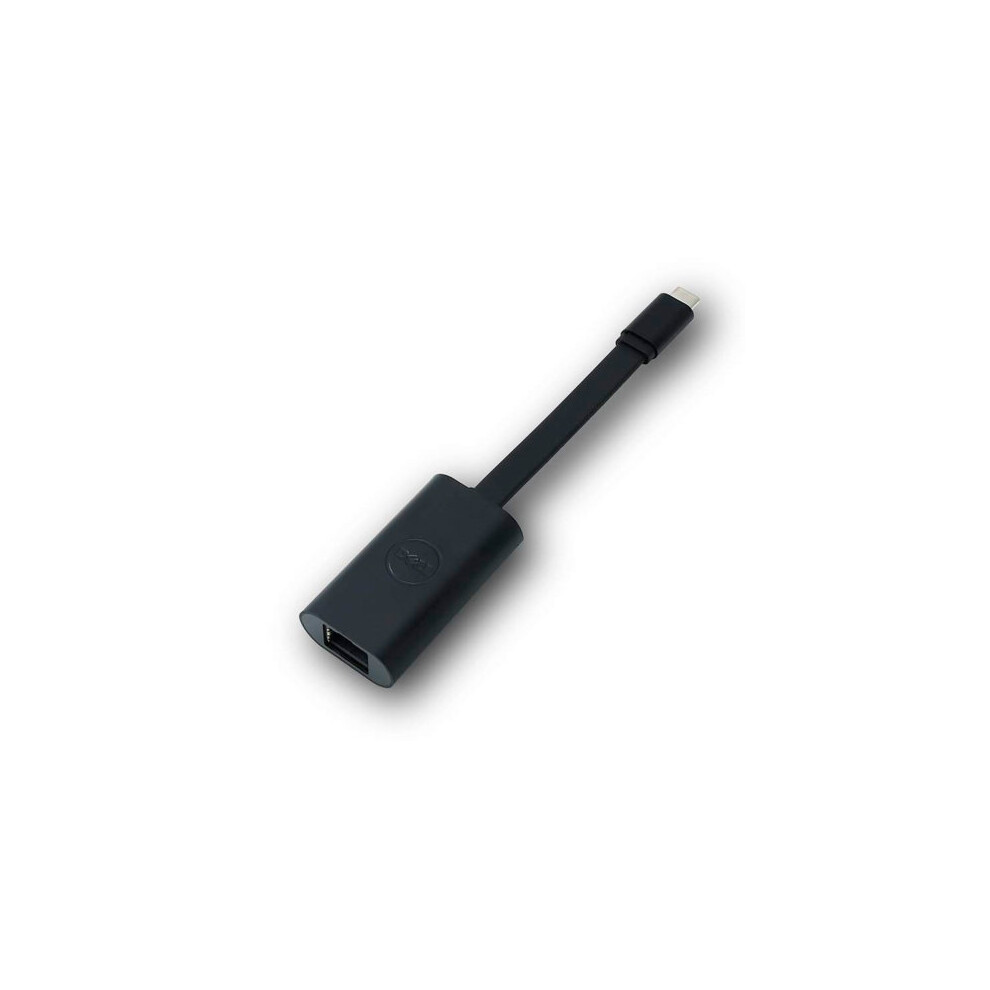 DELL 470-ABND Gigabit Ethernet USB Type-C Black cable interface/gender adapter
