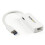 StarTech.com StarTech.com USB 3.0 to Gigabit Ethernet Adapter NIC w/ USB Port - White 1