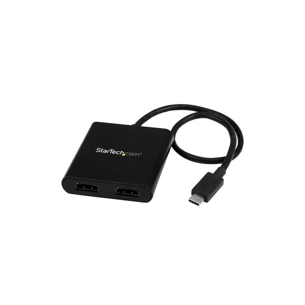 StarTech.com USB-C to HDMI Multi-Monitor Splitter - 2-Port MST Hub
