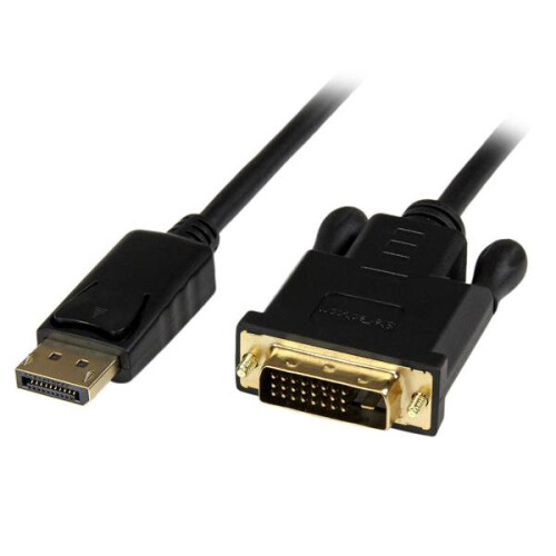 StarTech.com StarTech.com 3 ft DisplayPort to DVI Active Adapter Converter Cable - DP to DVI 1920x1200 - Black