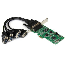 Carte PCI Express Série 4 ports - 2x RS232 et 2x RS422 / RS485 - STARTECH - PCI Express x1