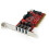 StarTech.com StarTech.com 4 Port PCI SuperSpeed USB 3.0 Adapter Card with SATA / SP4 Power 1