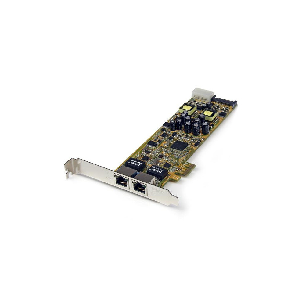 Startech.com Dual Port Pci Express Gigabit Ethernet Pcie Network Card Adapter - Poe/Pse