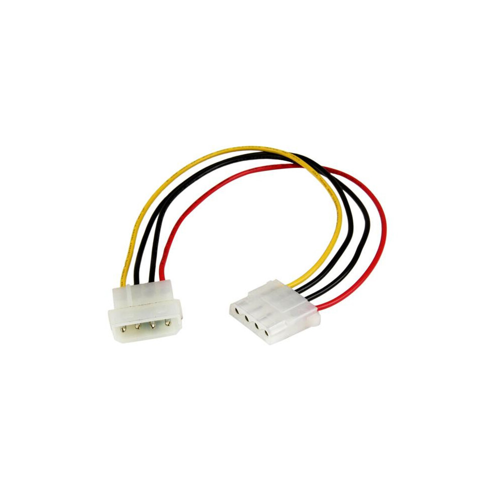 StarTech.com 12in Molex LP4 Power Extension Cable â M/F