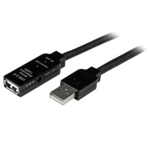 USB Herhalingskabel 15 m - STARTECH.COM - Actieve USB Verlengkabel - Zwart