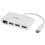 StarTech.com Hub USB 3.0 de 3 portas com USB-C - STARTECH - Hub USB tipo C - Gigabit Ethernet 1