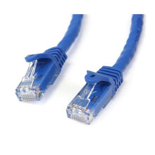 StarTech.com Cat6 patch cable with snagless RJ45 connectors â 75 ft, blue