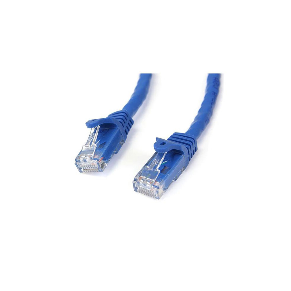 StarTech.com Cat6 patch cable with snagless RJ45 connectors â 75 ft, blue