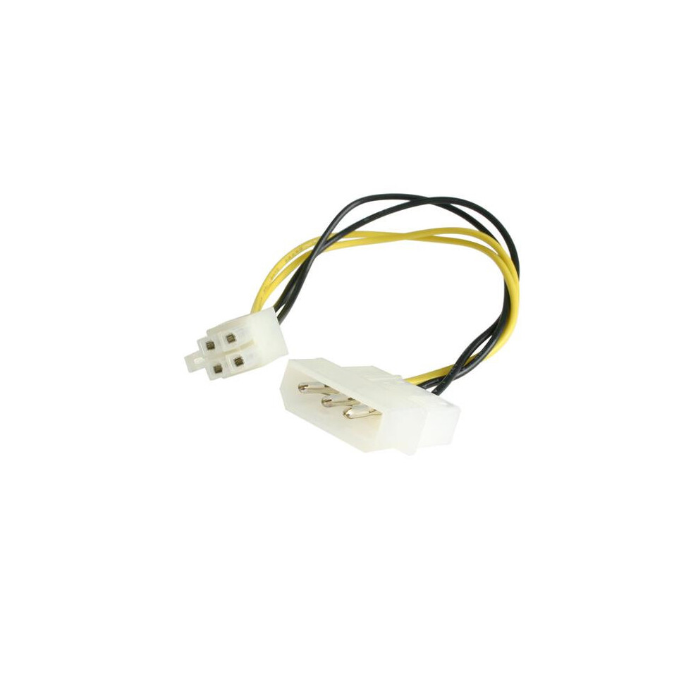 StarTech.com 6in LP4 to P4 Auxiliary Power Cable Adapter