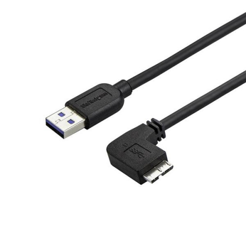 StarTech.com StarTech.com Slim Micro-USB 3.0 Cable - M/M - Right-Angle Micro USB - 2m (6ft)