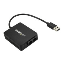 USB 2.0 verkkosovitin - StarTech - Optinen kuitu SC - 2 km - 10/100 Mbps - 1 Portti
