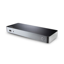 STARTECH Station d'accueil USB-C double affichage pour PC portable Windows - MST et Power Delivery 60W - Adaptateurs HDMI