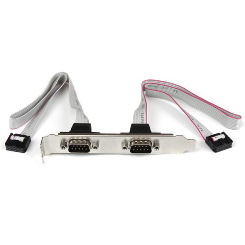 StarTech.com StarTech.com 2 Port 16in DB9 Serial Port Bracket to 10 Pin Header