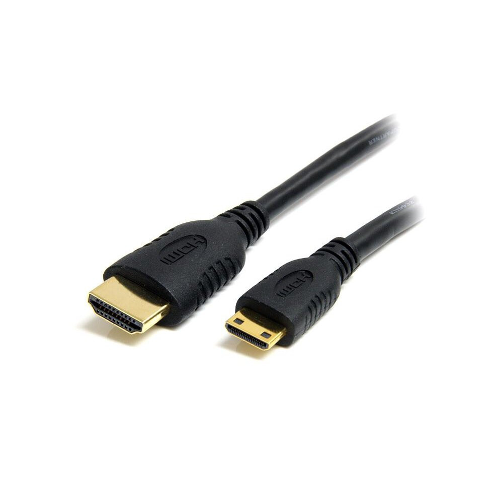 Startech.com 0.5M High Speed Hdmiâ® Cable With Ethernet - Hdmi To Hdmi Mini- M/M