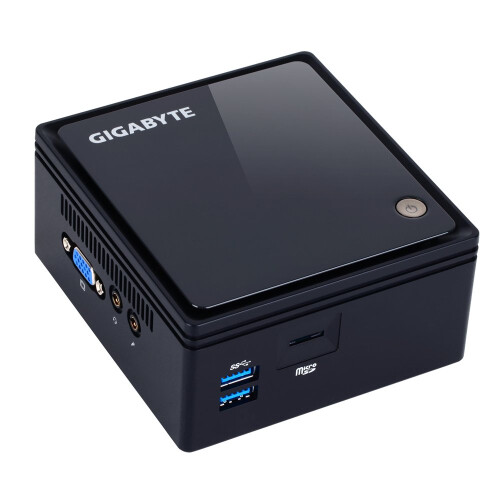 Gigabyte Gigabyte GB-BACE-3160 1.6GHz J3160 0.69L Sized PC Μαύρο PC/workstation barebone
