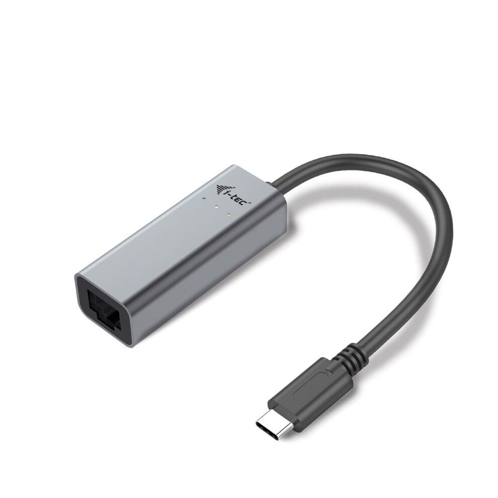 I-Tec Unisex Grey Metal Usb-C Gigabit Ethernet Adapter In Small - Image 6