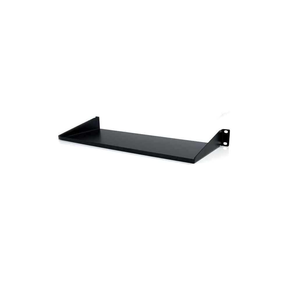 Startech.com 1U 7In Depth Universal Fixed Rack Mount Shelf Ã¢ÂÂ 33Lbs / 15Kg Black 065030844154