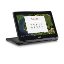 DELL Chromebook 3189 1.6GHz N3060 11.6 1366 x 768pixels Touchscreen Black Chromebook - Refurbished