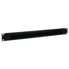 Panneau de Gestion de Câbles - STARTECH.COM - CMBRUSH1U - Acier avec Brosse - 1U - Noir