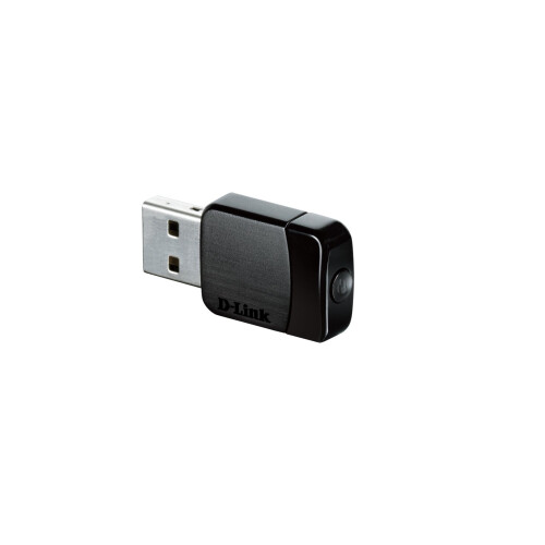 D-Link Mini-AC-Netzwerkadapter AC580 USB 2.0 - Schwarz