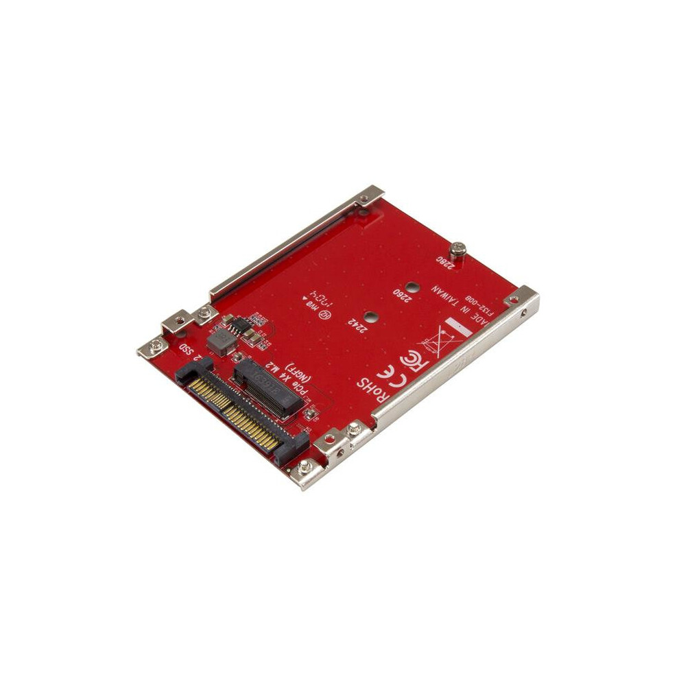 StarTech.com M.2 Drive to U.2 (SFF-8639) Host Adapter for M.2 PCIe NVMe SSDs
