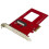 StarTech.com Adaptatore U.2 a PCIe per SSD U.2 NVMe - STARTECH - SFF-8639 - PCI Express 3.0 x4 1