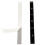 StarTech.com StarTech.com Rack Unit Labels - Up to 49U - 2-Pack 1