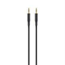 Belkin F3Y117BT1M 1m 3.5mm 3.5mm Black audio cable