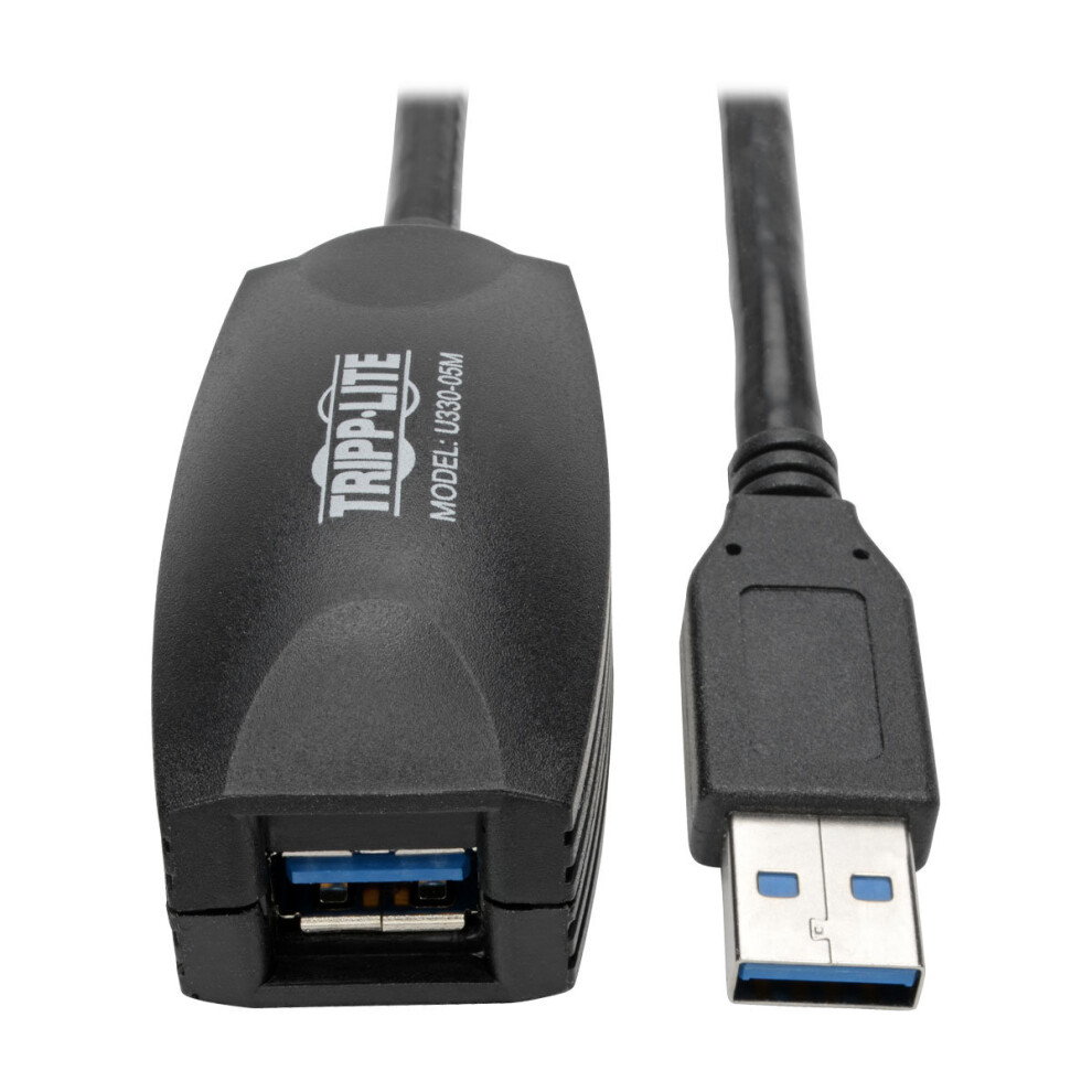 Tripp Lite Usb 3.0 Superspeed Active Extension Repeater Cable (A M/F), 5M 037332173492