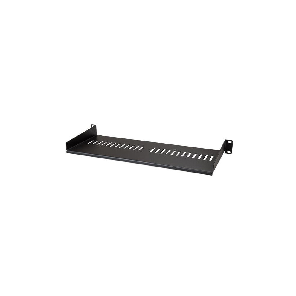 StarTech.com Vented 1U Rack Shelf - 7 in. Deep