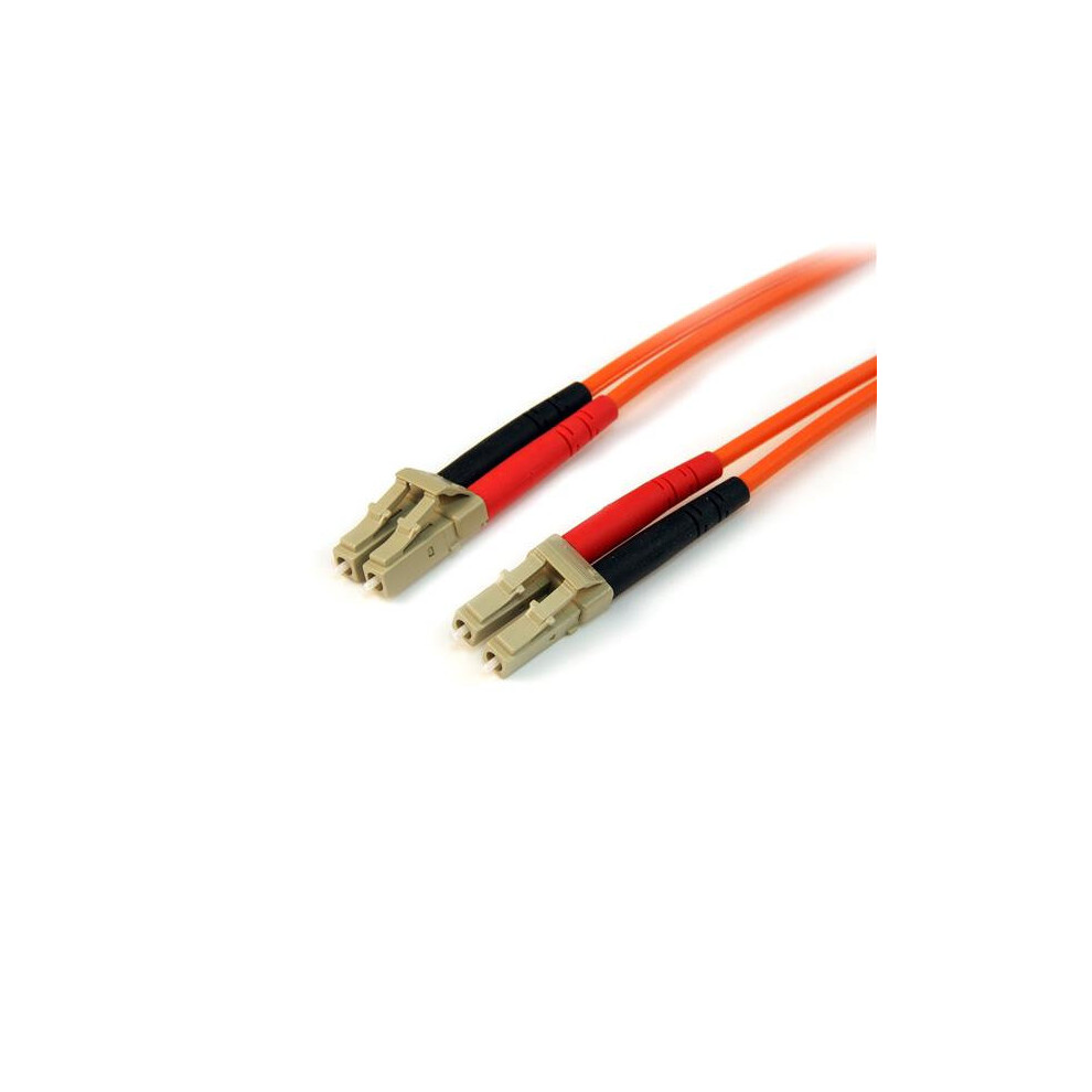 StarTech.com Fiber Optic Cable - Multimode Duplex 50/125 - LSZH - LC/LC - 5 m