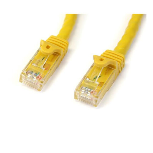 StarTech.com StarTech.com 1m Yellow Gigabit Snagless RJ45 UTP Cat6 Patch Cable - 1 m Patch Cord