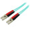 StarTech.com StarTech.com Aqua OM4 Duplex Multimode Fiber Optic Cable - 100 Gb - 50/125 - LSZH - LC/LC - 5 m 1