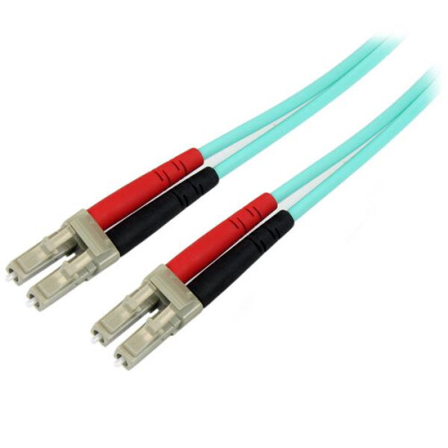 StarTech.com Kuitukaapeli OM4 - STARTECH.COM - Duplex multimode LC LC - 2 m - 100 Gb - Aqua