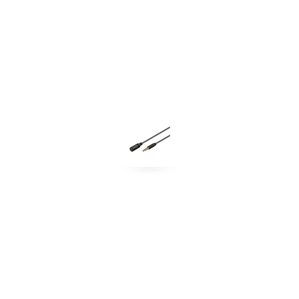 Microconnect 3.5Mm - 3.5Mm, 3.0M 3M 3.5Mm 3.5Mm Audio Cable Black 5711045784880