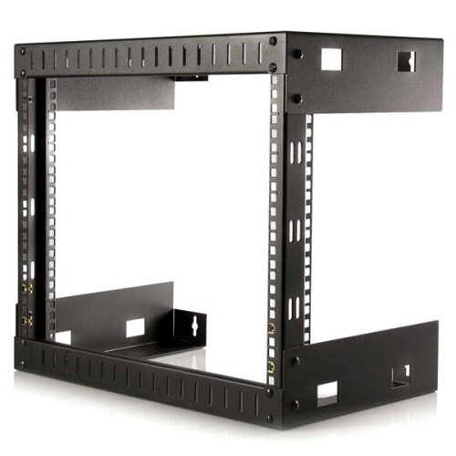 StarTech.com StarTech.com 8U Open Frame Wall Mount Equipment Rack - 12in Deep