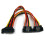 StarTech.com StarTech.com 6in Latching SATA Power Y Splitter Cable Adapter - M/F 1