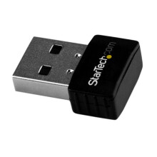 Adaptador USB Wi-Fi StarTech.com - AC600 - Adaptador de red inalámbrico nano de 2T1R 802.11ac Nano-Band - 2.4 GHz / 5 GHz (USB433ACD1X1)