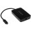 StarTech.com Adaptador Thunderbolt 3 - STARTECH.COM - Macho/Fêmea - Preto - Windows e Mac - Tecnologia Thunderbolt 1
