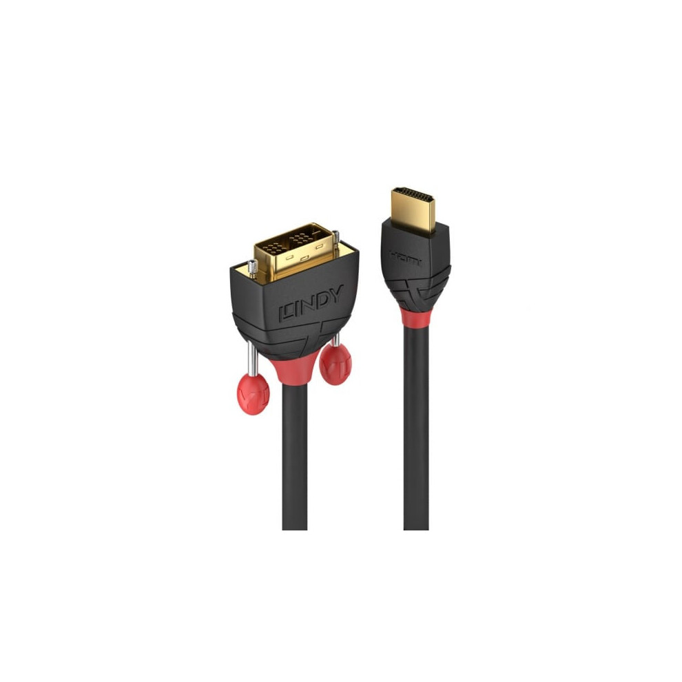 Lindy 36271 Hdmi Dvi Cable Interface/Gender Adapter Black 4002888362719