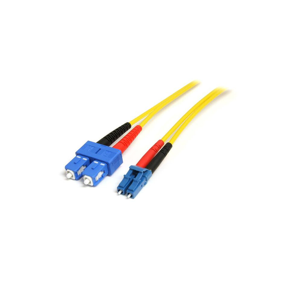 Photos - Other for Computer Startech.com 4m Single Mode Duplex Fiber Patch Cable LC-SC SMFIBLCSC4 
