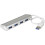 StarTech.com HUB - STARTECH.COM - ST43004UA - Hub USB 3.0 compacto de 4 puertos en aluminio con cable integrado 1